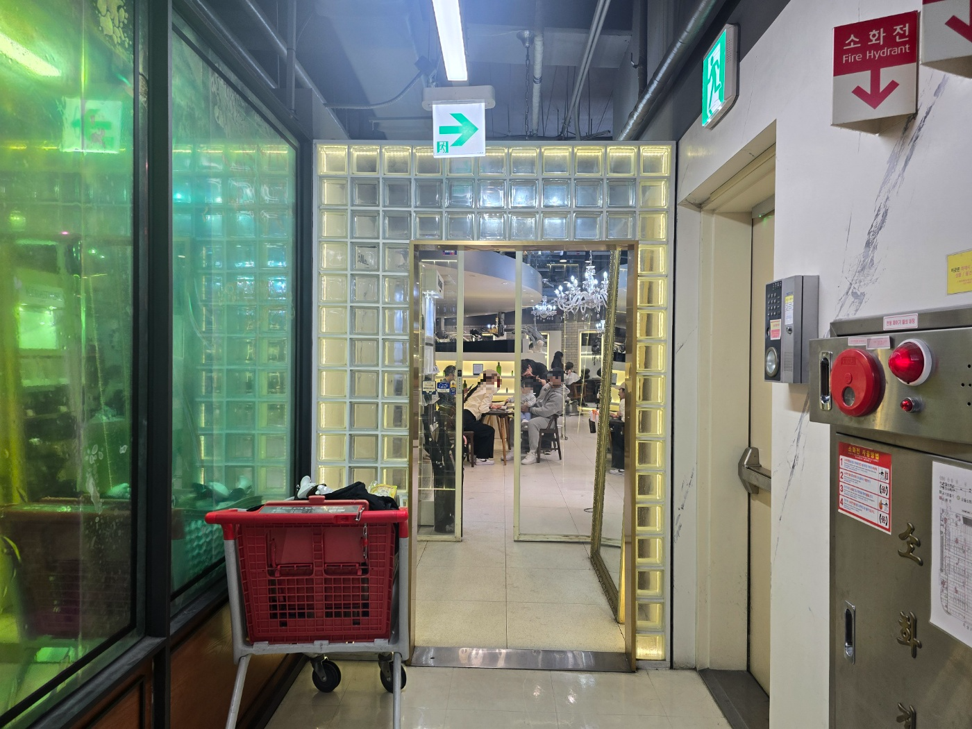 펠리아헤어 서울양평점 입구