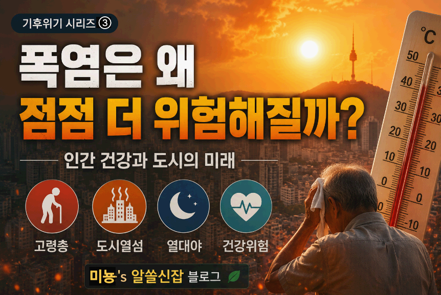 폭염은 왜 점점 더 위험해질까?｜인간 건강과 도시의 미래