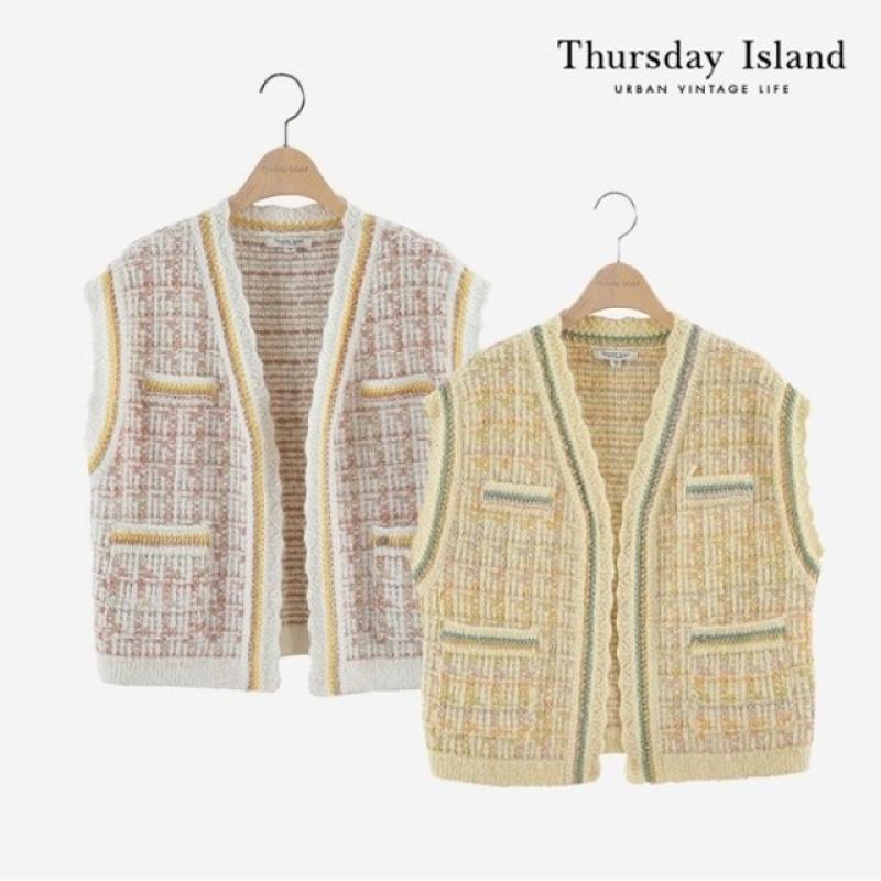 써스데이아일랜드 Thursday Island 그라데이션 트위트 오픈 T218MVT240W