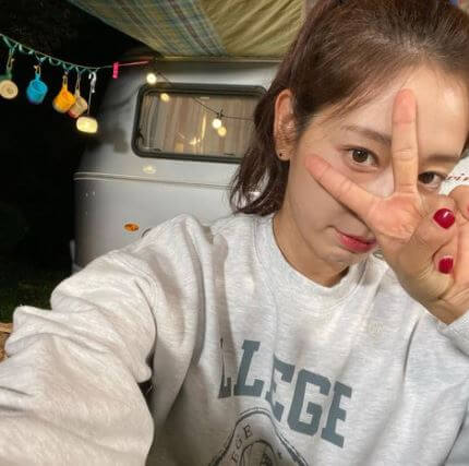 박신혜 브이하는 사진