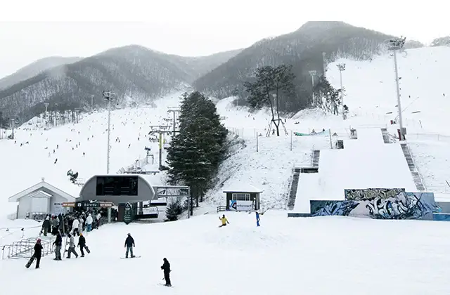 지산스키장