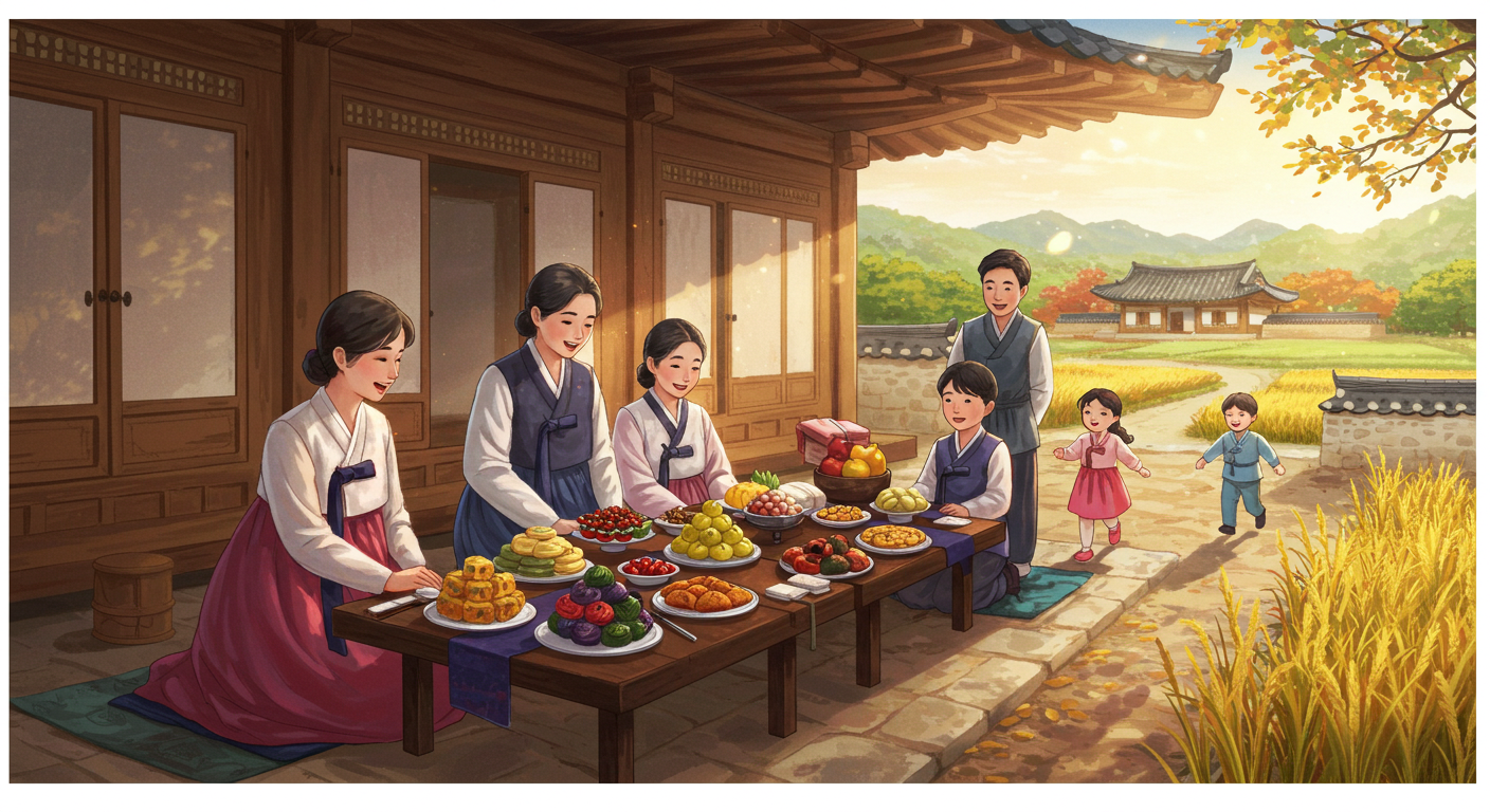 2025년 한가위(추석) 인사말 완벽 가이드: 상황별 최신 문구와 센스 만점 카톡 메시지 모음