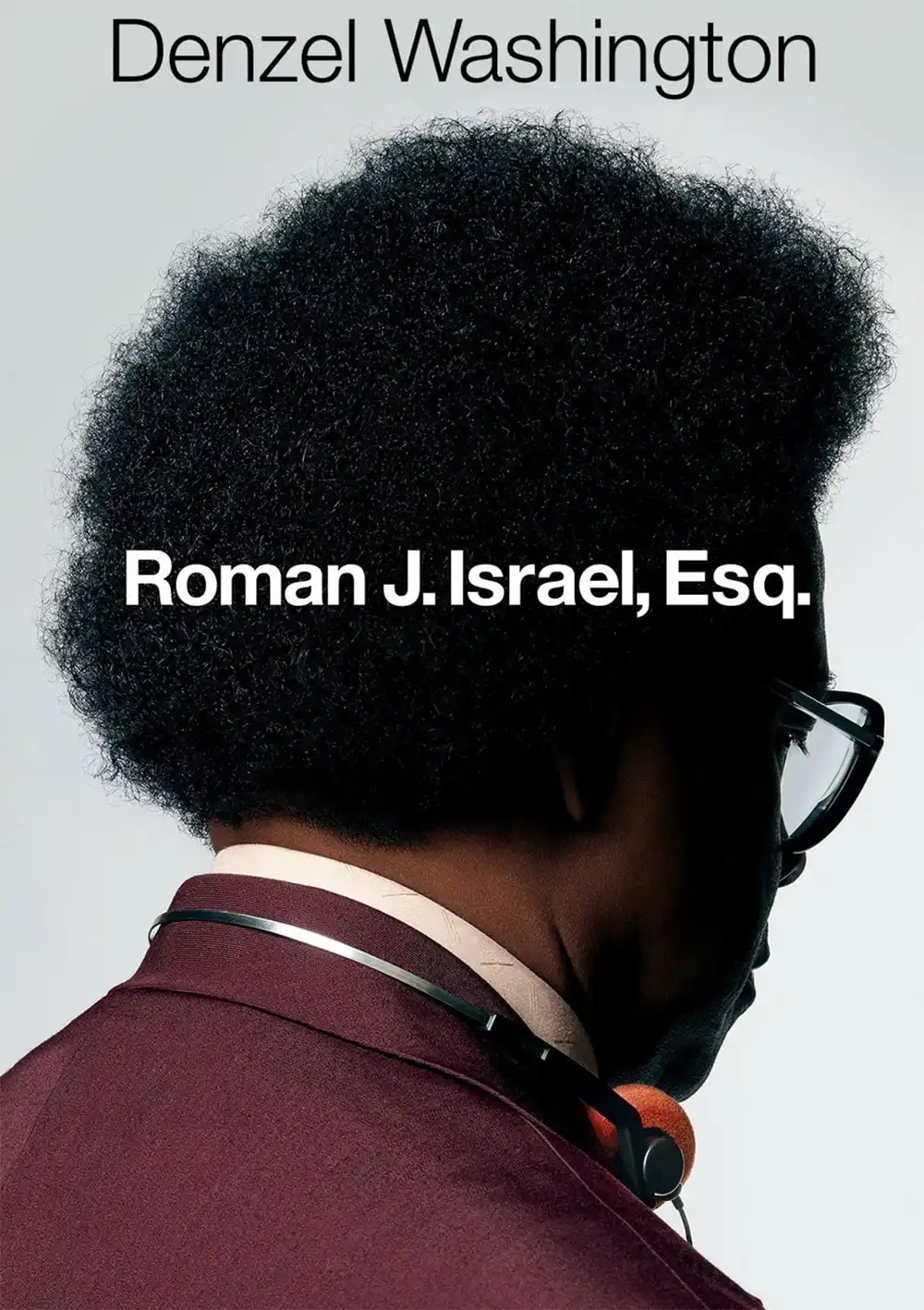 로만 J. 이스라엘, 에스콰이어 (Roman J. Israel, Esq.) 영화포스터