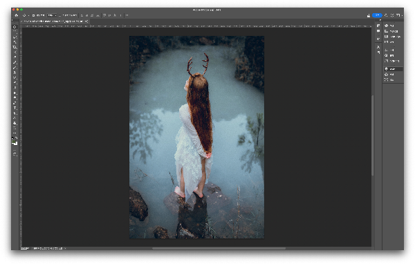 포토샵 인물사진 배경지우기