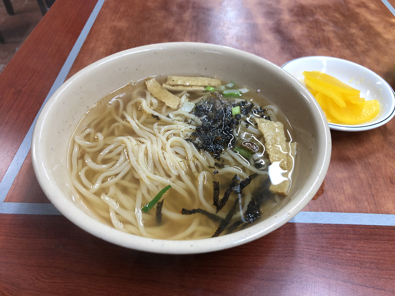 남도식당 3천원 우동