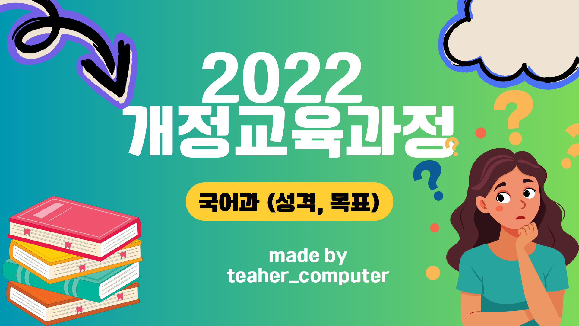 2022개정교육과정 국어과 성격, 목표