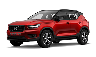 볼보 xc40 색상코드 - Fusion Red(색상코드 : 725)