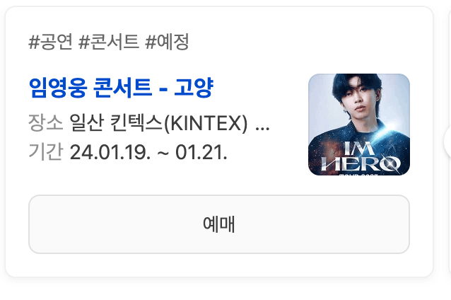 임영웅 콘서트