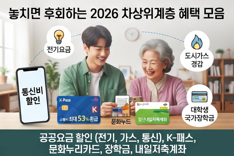 차상위계층 vs 기초생활수급자 차이점 완벽 정리 (자격조건, 혜택, 신청방법 등)