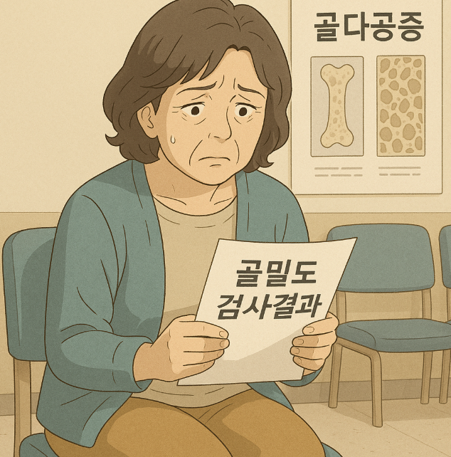50대 여성 골밀도 수치 & 식이 가이드