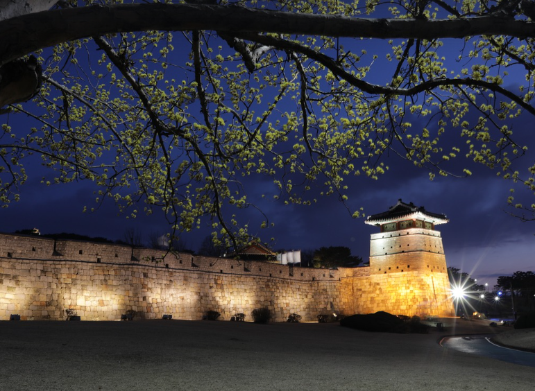 수원화성의 모습