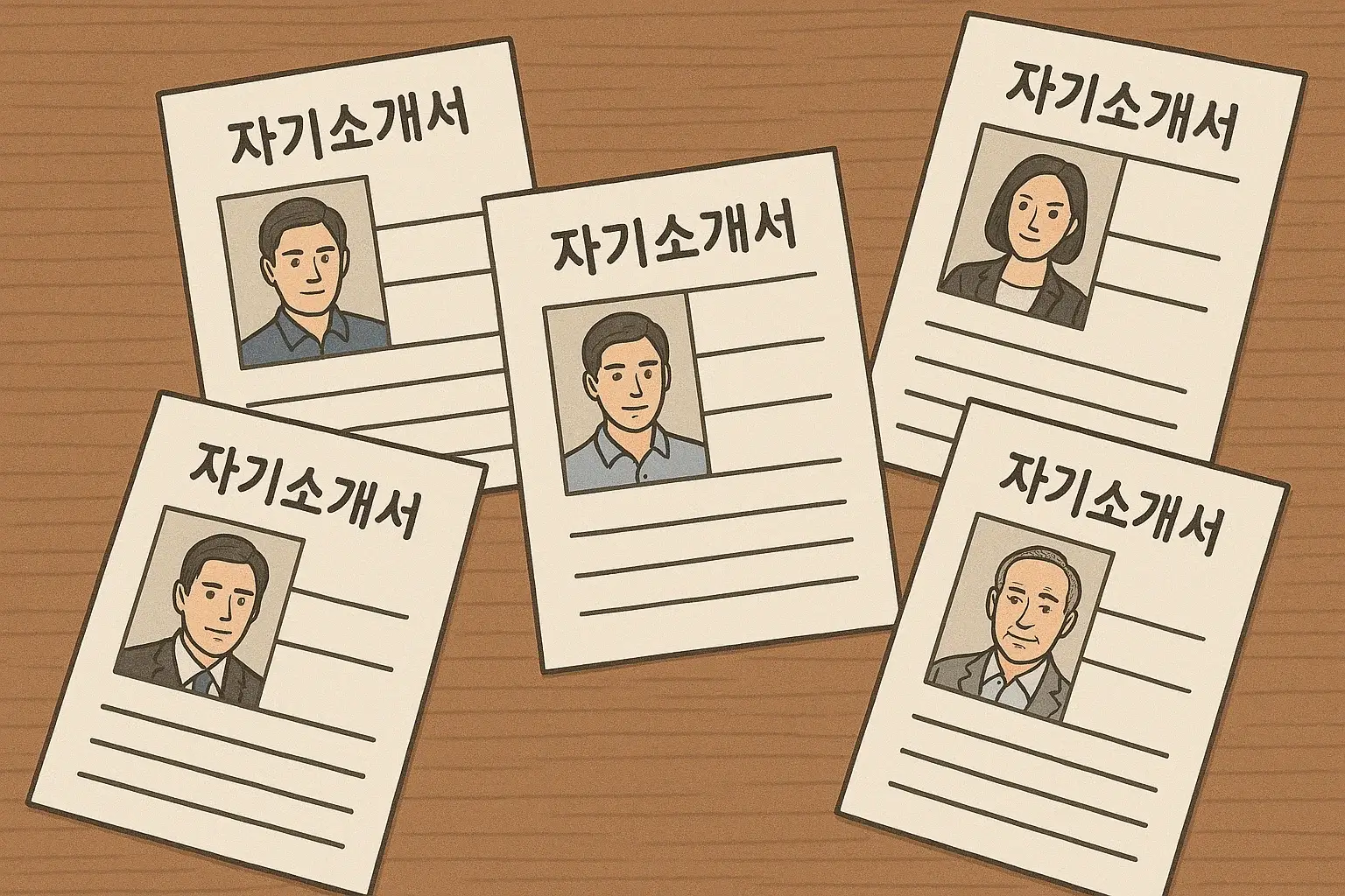 이력서 쓰기, 자기소개서 쓰기