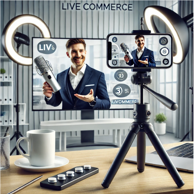 직장인 라이브커머스 그립 관련 사진