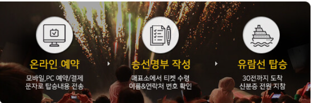 국내 크루즈 여행 상품