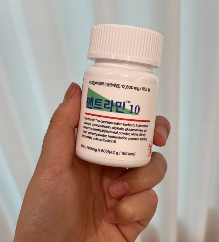 펜트라민 마름모정 내돈내산