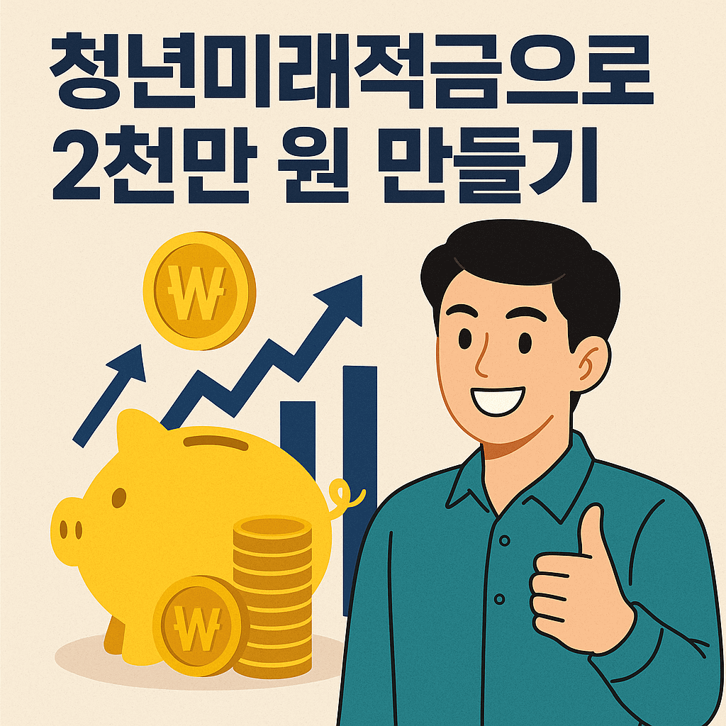 청년미래적금으로 2천만원 만들기