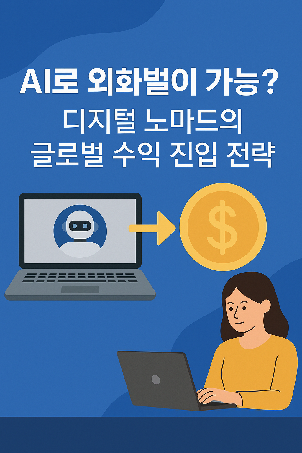 AI로 외화벌이 가능? 디지털 노마드의 글로벌 수익 진입 전략
