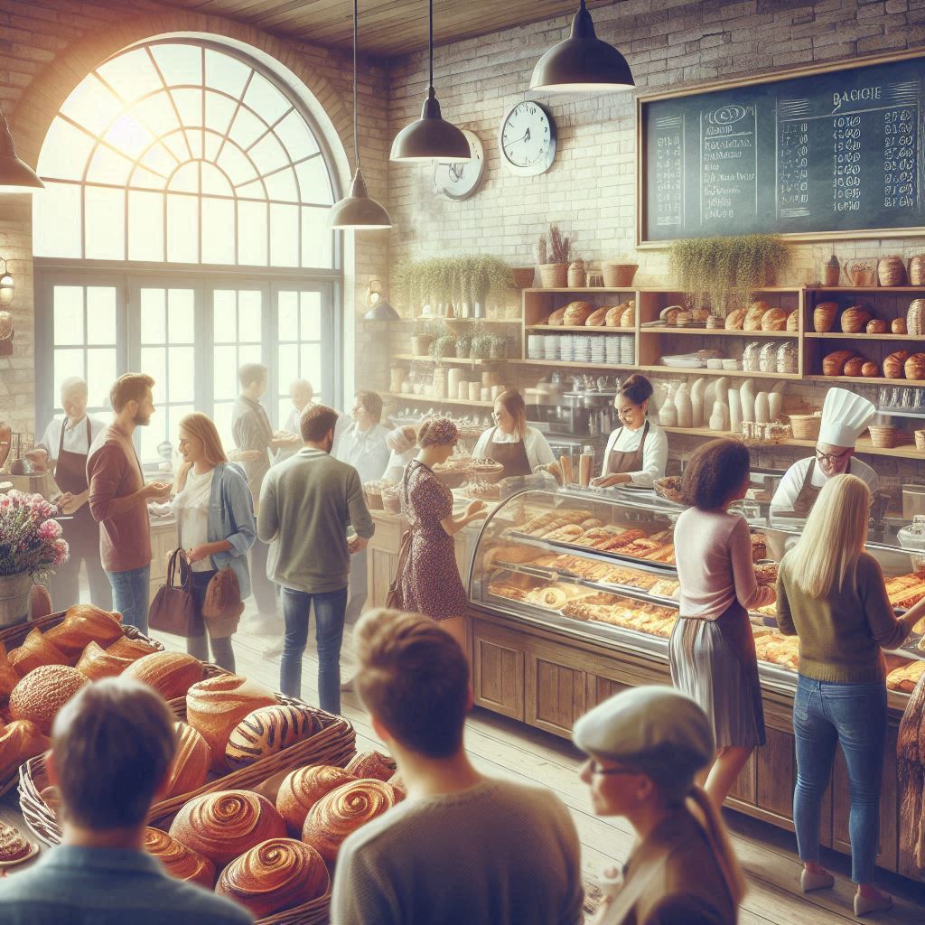 베이커리 배경