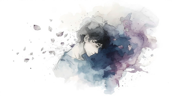 INFP의 강박은 감정을 진지하게 다루는 태도에서 시작됩니다. 그러나 그 진지함이 지나칠 때, 감정은 삶을 지배하고, 자유를 가로막습니다에 관한 그림