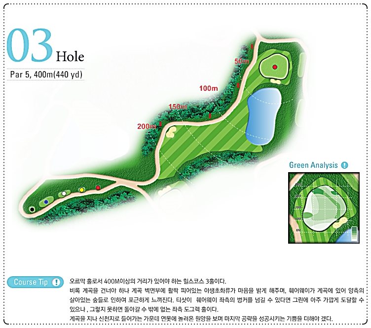 로드힐스CC 힐스 코스 3번 홀