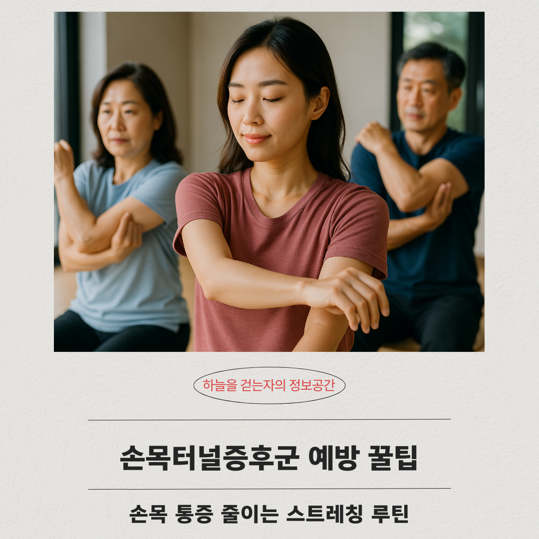 손목터널증후군 예방 꿀팁 ❘ 손목 통증 줄이는 스트레칭 루틴