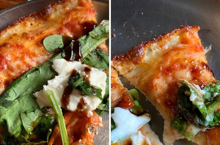 루꼴라피자 조각