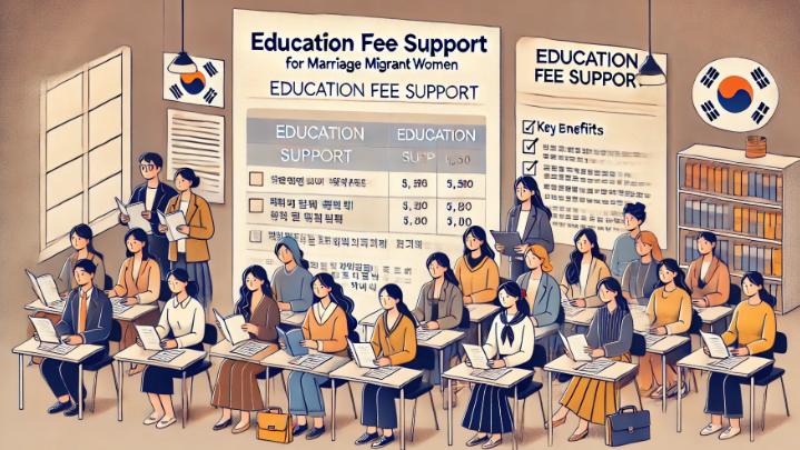 경북 성주군 결혼이민여성 교육비 지원