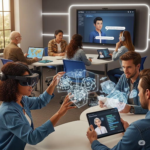 AI 혁신, 내 삶에 어떻게 영향을 주나? — 세제·교육·일자리 변화 정리(2025 관련 사진