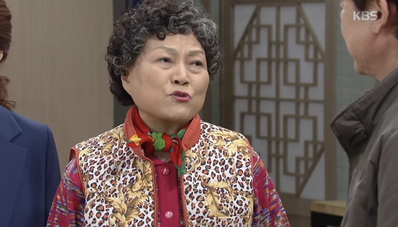 김용림 시어머니 연기