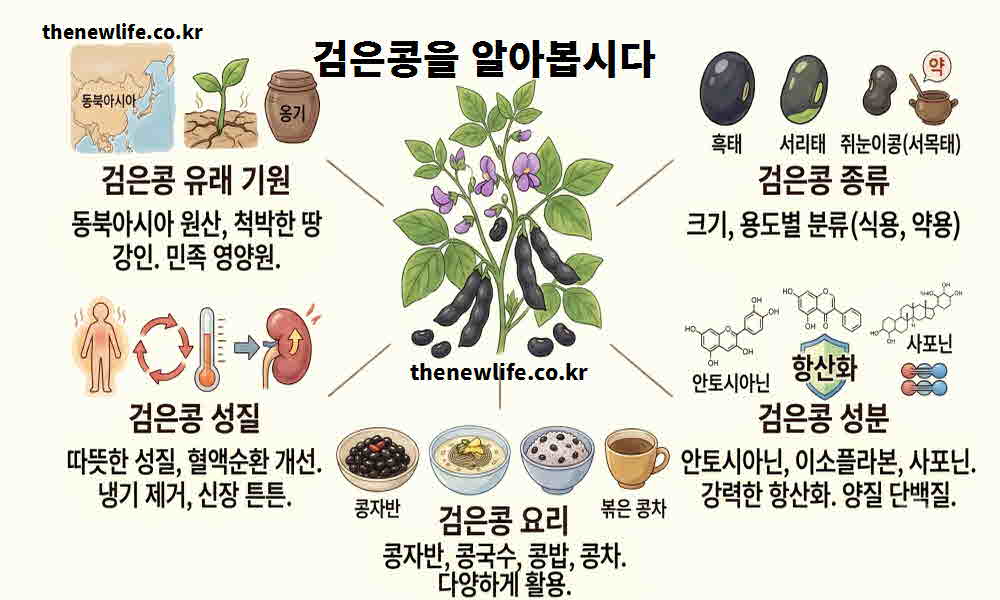 검은콩 효능 기본정보
