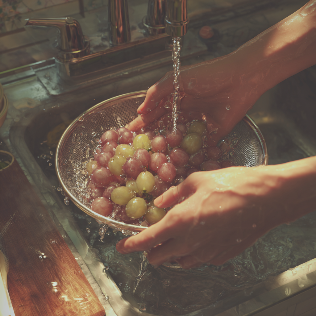 포도 세척 방법