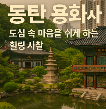 동탄 용화사 &ndash; 도심 속 마음을 쉬게 하는 힐링 사찰
