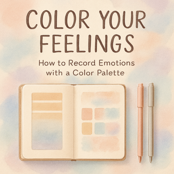 컬러 팔레트로 감정을 기록하는 방법
