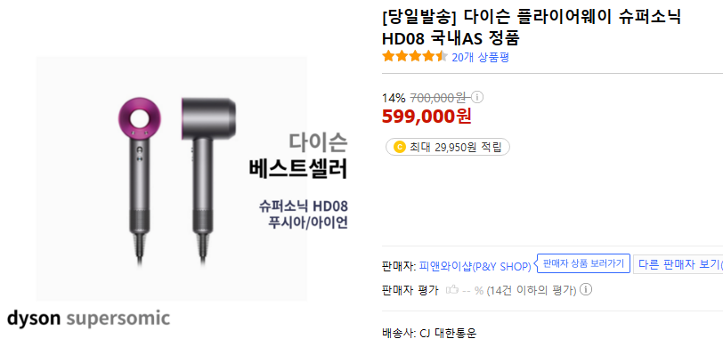 다이슨 슈퍼소닉 헤어드라이어