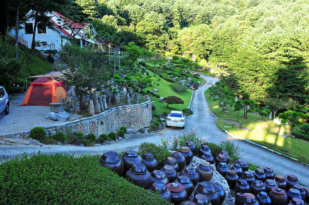 수목원프로방스캠핑장. 경기 포천시 신북면 탑신로 1066