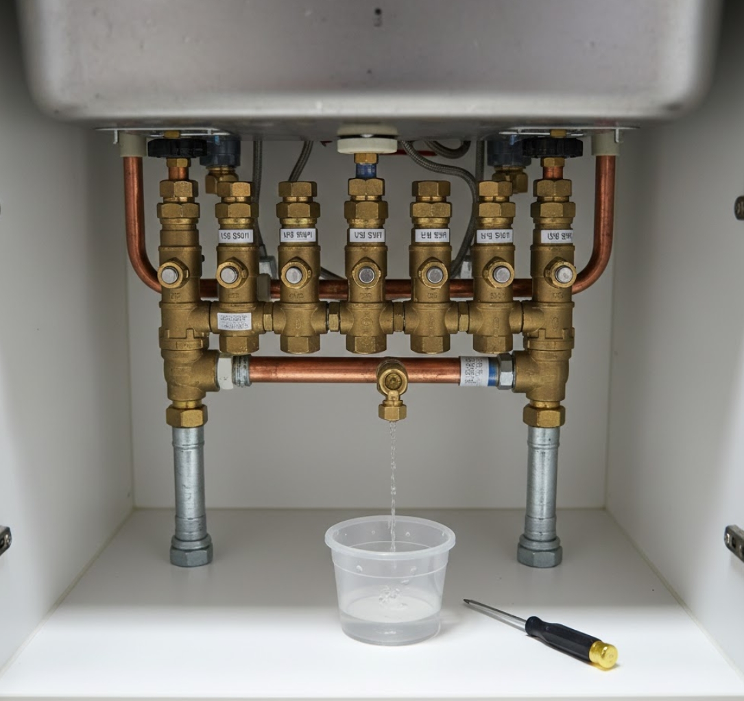 원룸 난방 분배기 공기 빼는 법 보일러 효율 개선 실제 후기