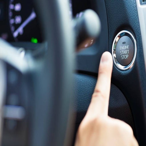 자동차 시동 끄기 사진