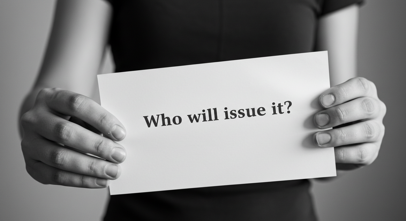 누가 발급해주나요?#2