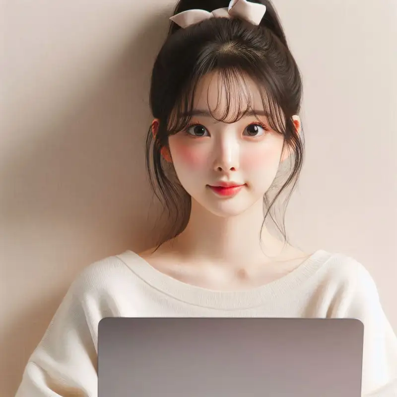 내-신용점수-조회-확인-방법을-알아보는-여성의-모습