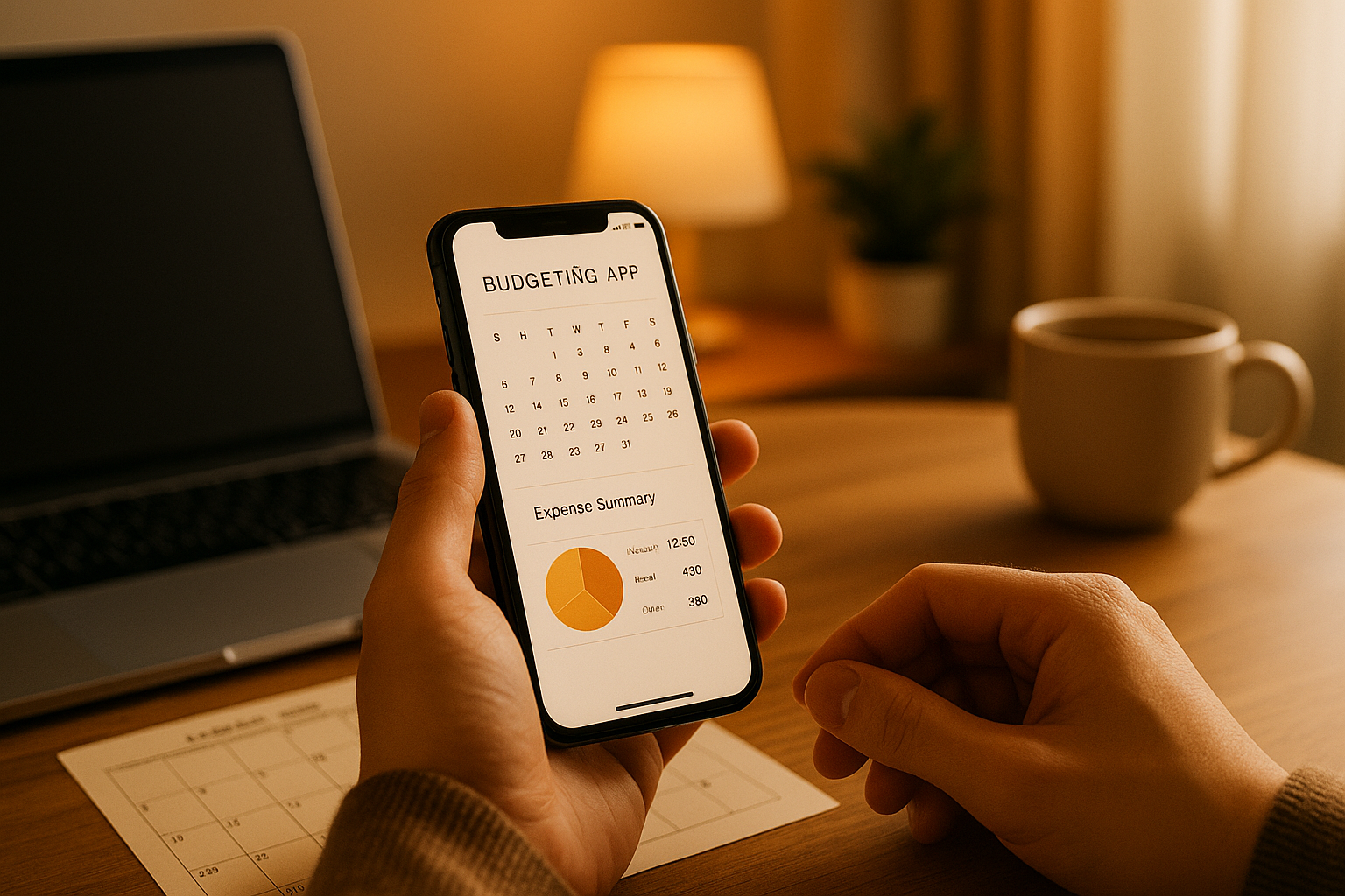 지출 관리 앱 확인