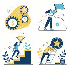 포인트를 연상케하는 아이콘