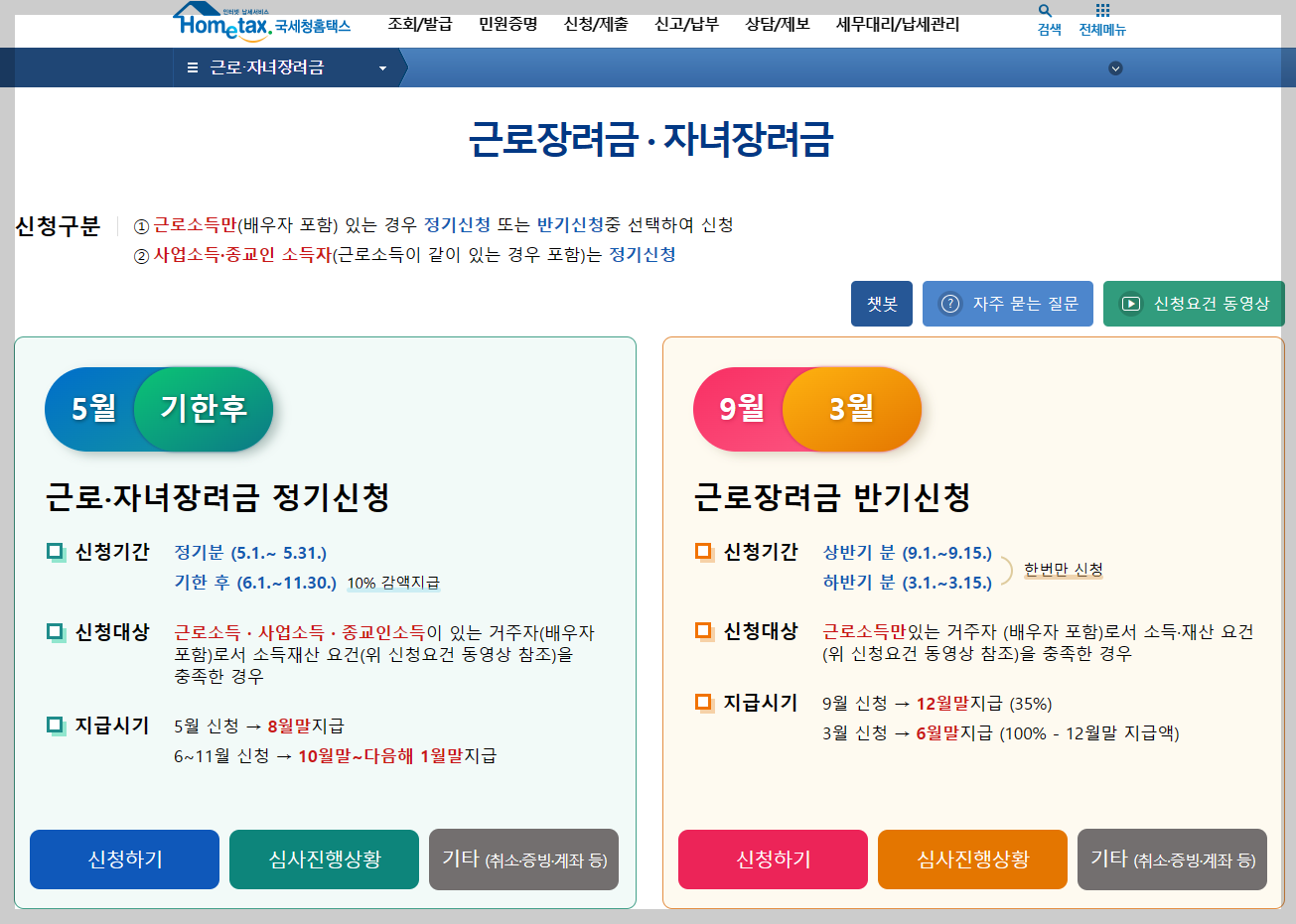 2023 ๊ทผ๋ก์ฅ๋ ค๊ธ ์ ์ฒญ