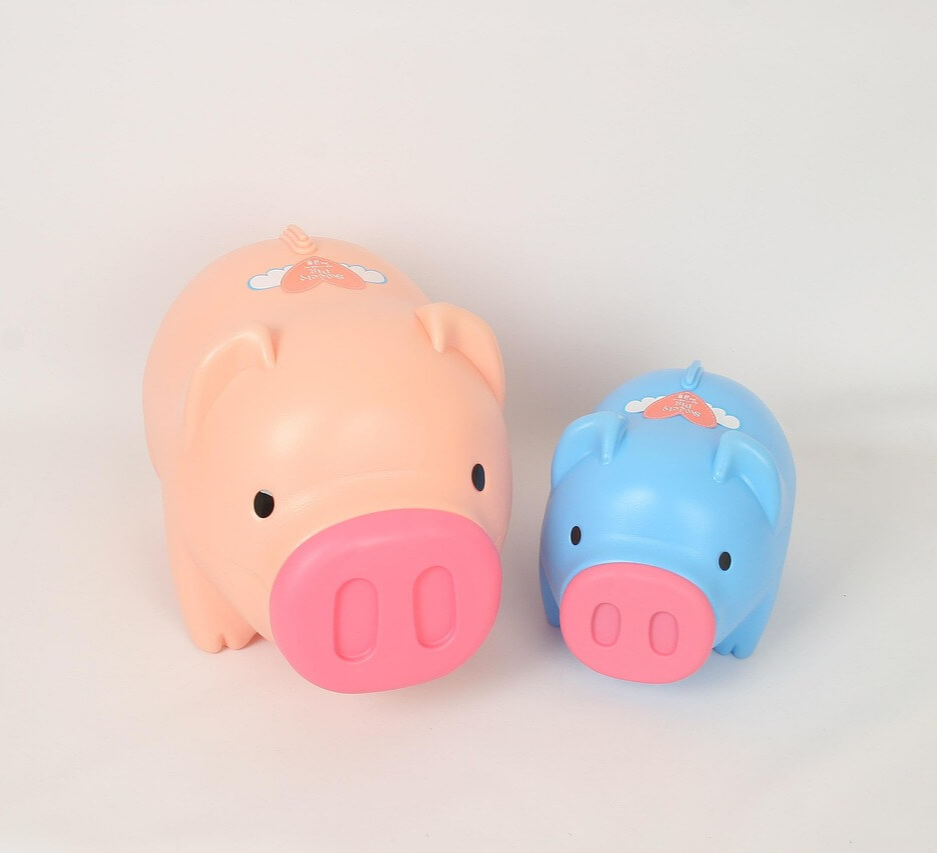 돼지 저금통 2개