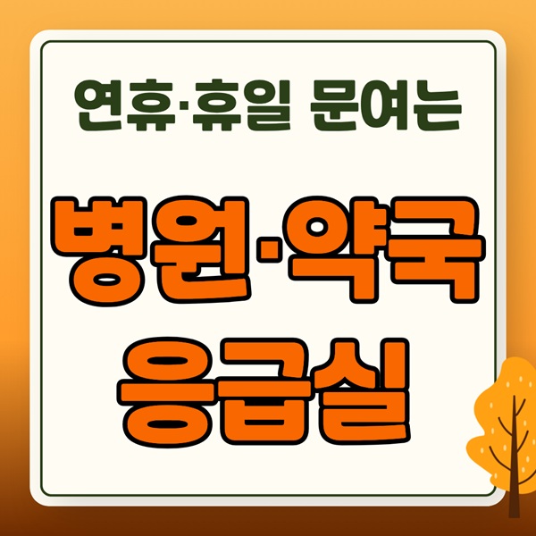 연 부산 중구 동구 영도 서구 응급실·병원·약국 찾기