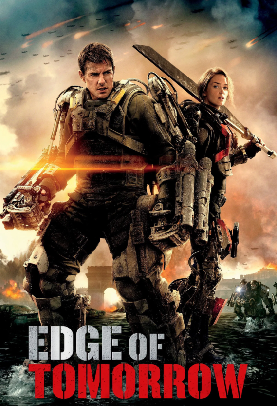 영화 엣지 오브 투모로우 포스터
