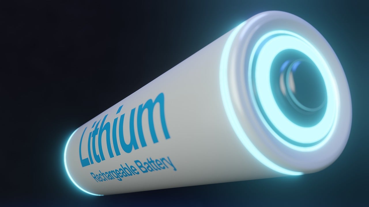 리튬 배터리 사진