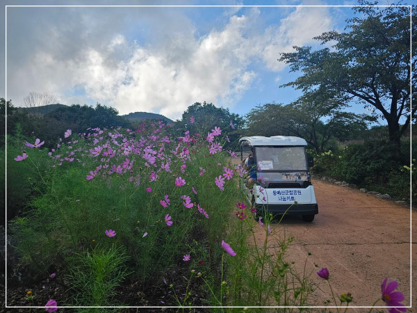 황매산국립공원 나눔 카트 투어 이미지/ 출처: 황매산국립공원 홈페이지