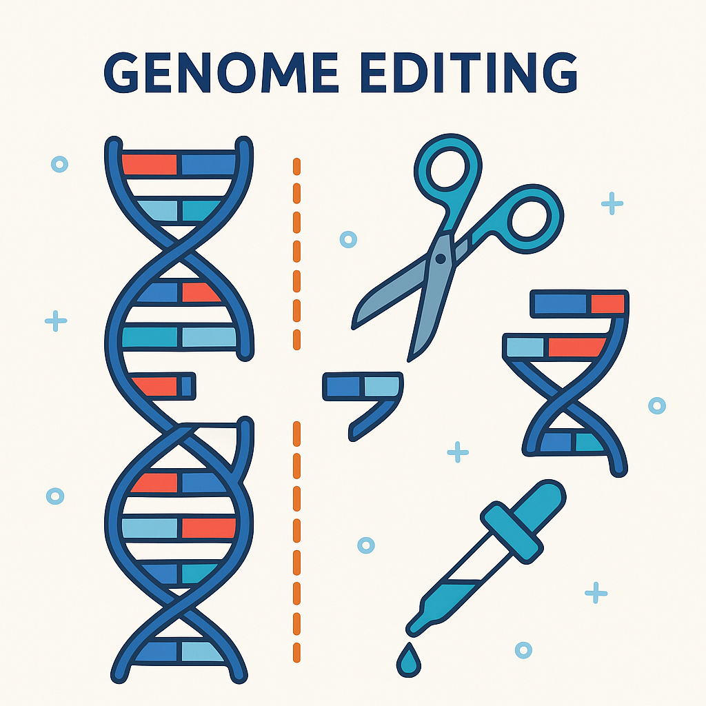 유전체 편집 사진