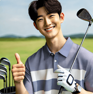 드라이버 비거리 늘리는 법 (척추각 유지, 3분의2 스윙, 오른팔 스냅)