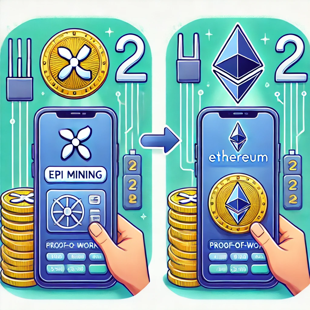 파이 코인과 이더리움: 차이점